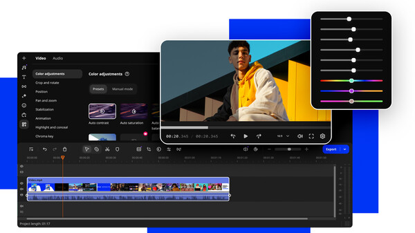 Movavi Video Editor 2025 gameplay screenshot
