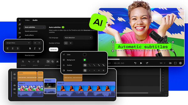 Movavi Video Editor 2025 gameplay screenshot