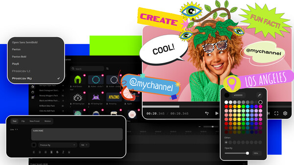 Movavi Video Editor 2025 gameplay screenshot