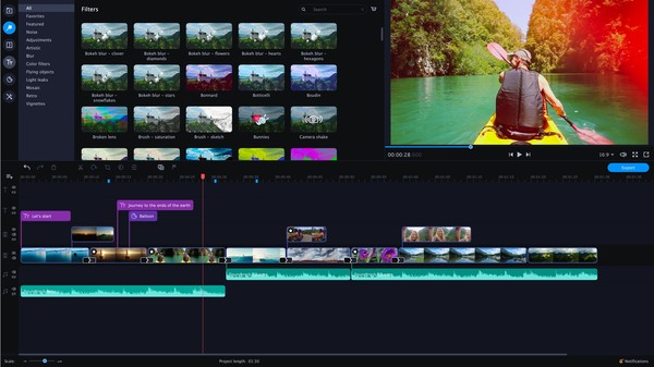 Movavi Video Editor Plus 2020 - Video Editing Software gameplay screenshot
