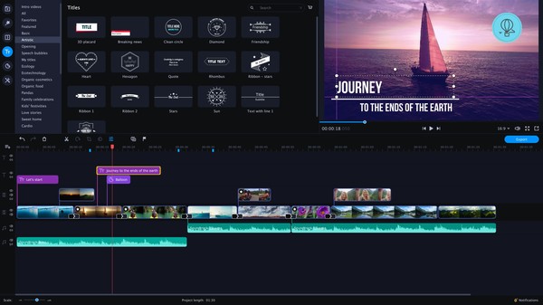 Movavi Video Editor Plus 2020 - Video Editing Software gameplay screenshot