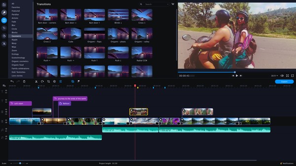 Movavi Video Editor Plus 2020 - Video Editing Software gameplay screenshot