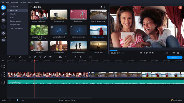 Movavi Video Editor Plus 2022 - Video Editing Software gameplay screenshot