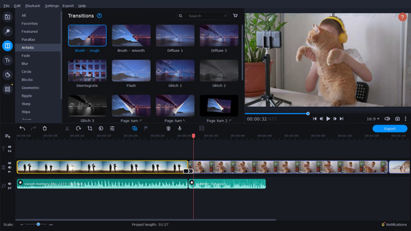 Movavi Video Editor Plus 2022 - Video Editing Software gameplay screenshot