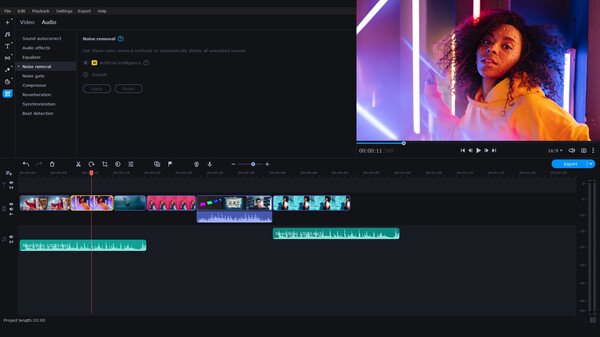 Movavi Video Suite 2023 Steam Edition - An all-in-one video maker: an editor, converter, screen recorder, and more! gameplay screenshot
