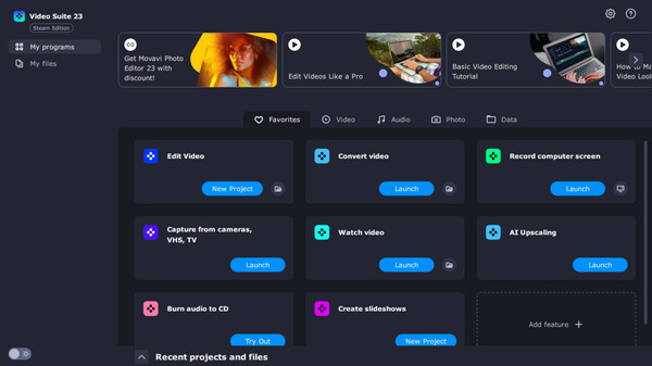 Movavi Video Suite 2023 Steam Edition - An all-in-one video maker: an editor, converter, screen recorder, and more! gameplay screenshot