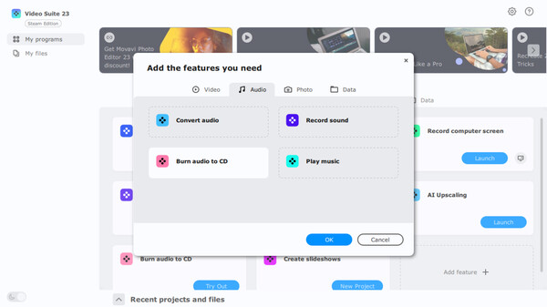 Movavi Video Suite 2023 Steam Edition - An all-in-one video maker: an editor, converter, screen recorder, and more! gameplay screenshot