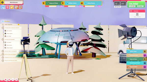 Moviehouse – The Film Studio Tycoon gameplay screenshot