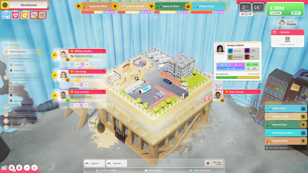 Moviehouse – The Film Studio Tycoon gameplay screenshot