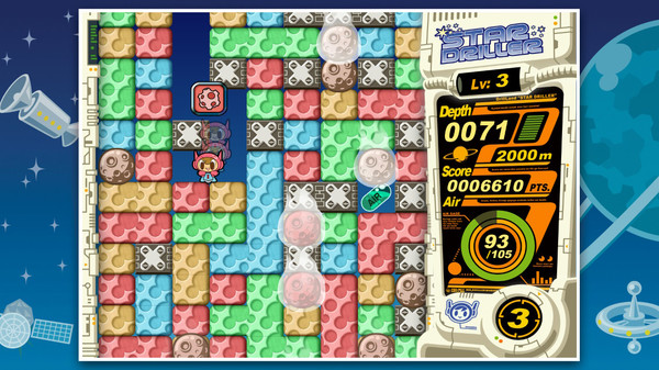 Mr. DRILLER DrillLand gameplay screenshot