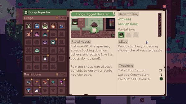 Mudborne: Frog Management Sim gameplay screenshot