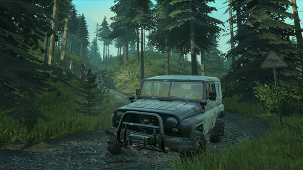 MudRunner VR gameplay screenshot