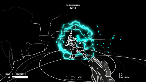Muffled Warfare - Echolocation Shooter gameplay screenshot
