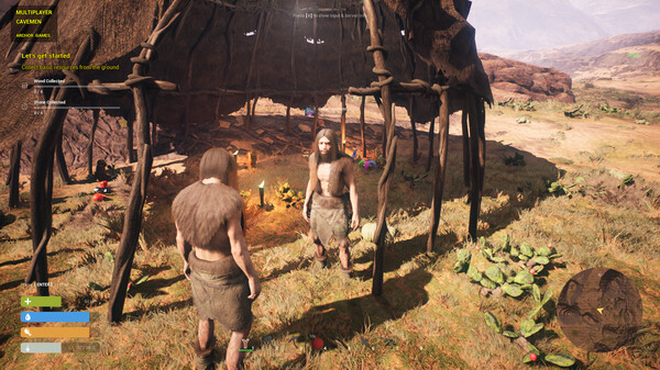 MULTIPLAYER CAVEMEN gameplay screenshot