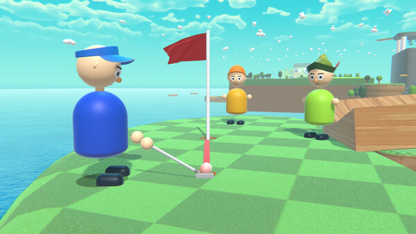 Multiplayer Platform Golf gameplay screenshot