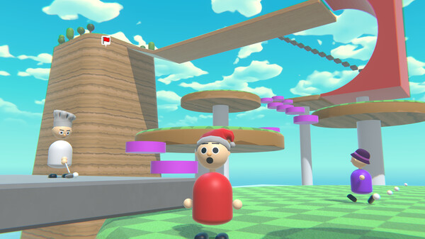 Multiplayer Platform Golf gameplay screenshot