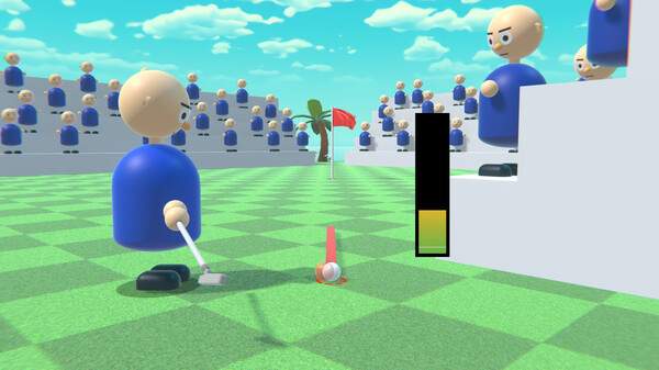 Multiplayer Platform Golf gameplay screenshot