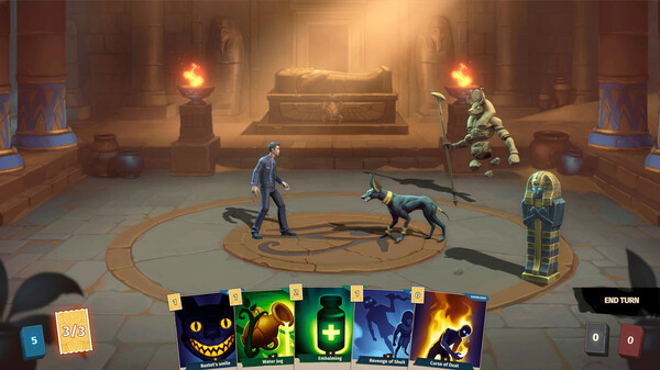 Museum Mystery: Deckbuilding Card Game gameplay screenshot