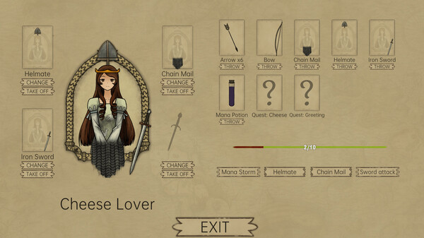 Mushroom Card RPG gameplay screenshot