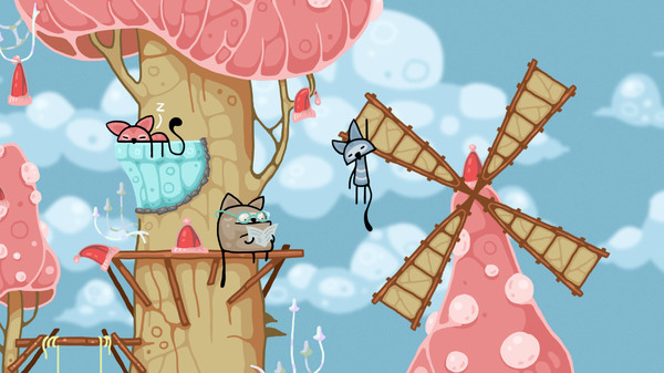 Mushroom Cats gameplay screenshot