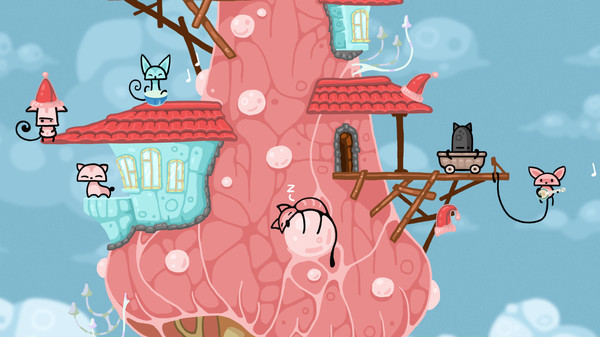 Mushroom Cats gameplay screenshot