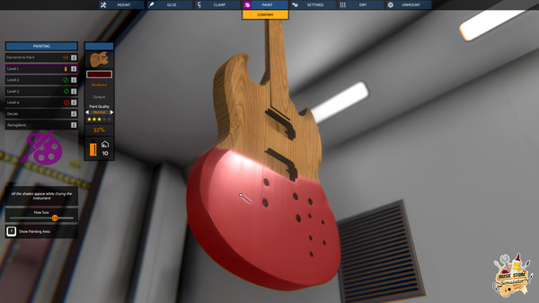 Music Store Simulator gameplay screenshot