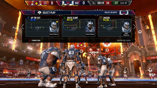 Mutant Football League 2 gameplay screenshot