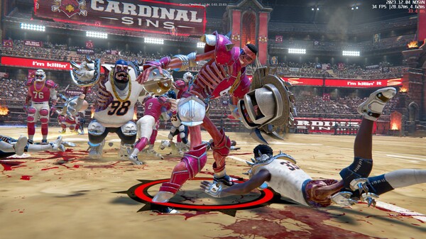 Mutant Football League 2 gameplay screenshot