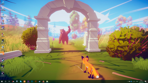 MY FOX - Desktop Wild Pet gameplay screenshot