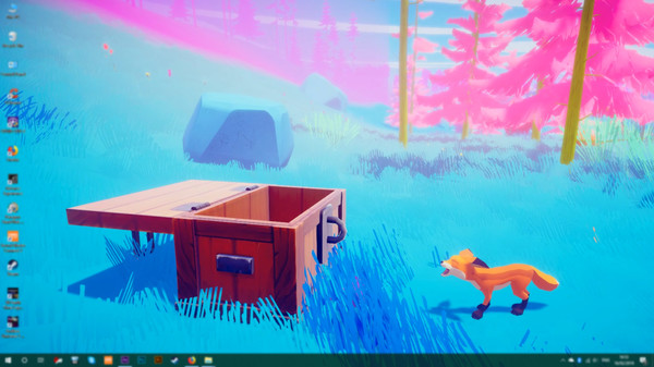 MY FOX - Desktop Wild Pet gameplay screenshot