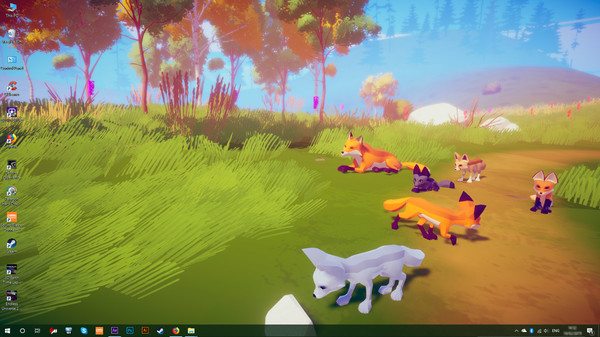 MY FOX - Desktop Wild Pet gameplay screenshot