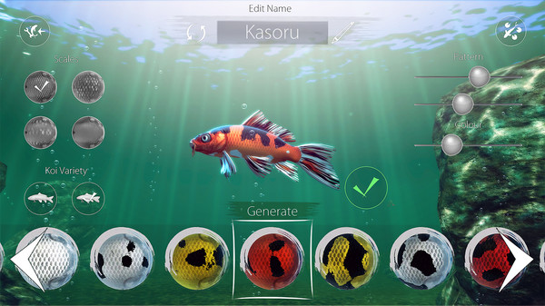 My Koi gameplay screenshot
