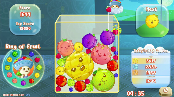 ‎My Suika – Kyo’s Fruit Merge gameplay screenshot