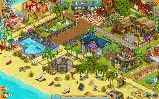 My Sunny Resort gameplay screenshot