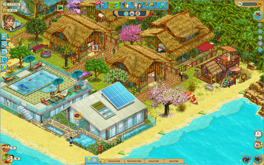 My Sunny Resort gameplay screenshot