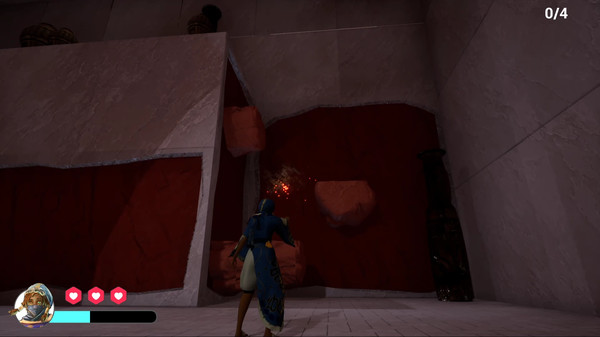 Mya of the Desert gameplay screenshot