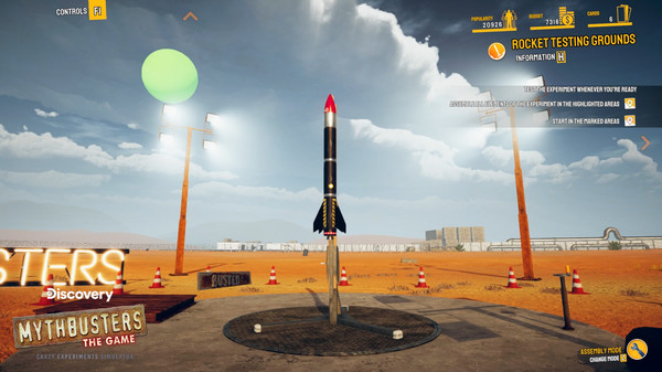 MythBusters: The Game - Crazy Experiments Simulator gameplay screenshot