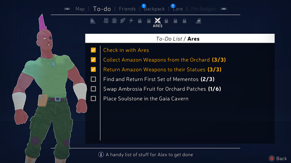 Mythwrecked: Ambrosia Island gameplay screenshot