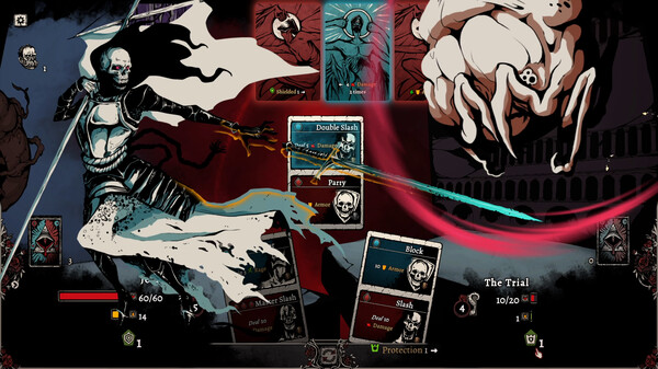 Nadir: A Grimdark Deck Builder - Prologue gameplay screenshot
