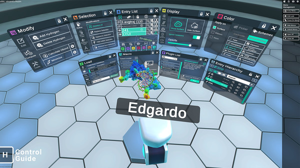 Nanome gameplay screenshot