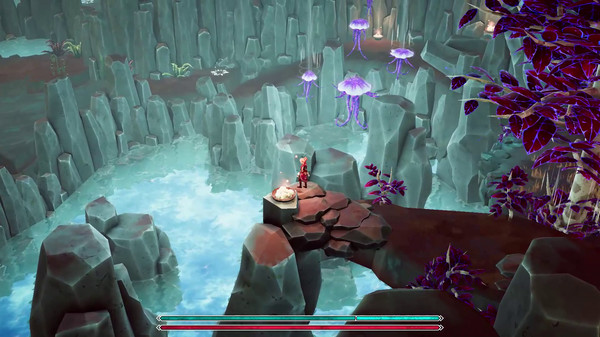 Nanotale - Typing Chronicles gameplay screenshot