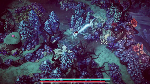 Nanotale - Typing Chronicles gameplay screenshot
