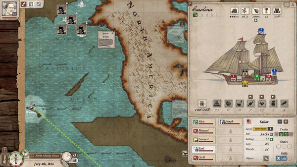 Nantucket gameplay screenshot