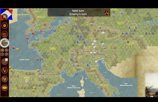 Napoleon's Eagles: Game of the Napoleonic Wars gameplay screenshot