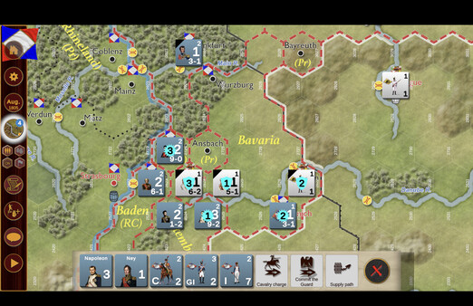 Napoleon's Eagles: Game of the Napoleonic Wars gameplay screenshot