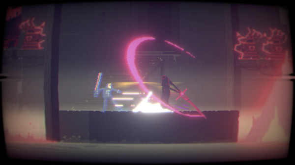 Narita Boy gameplay screenshot