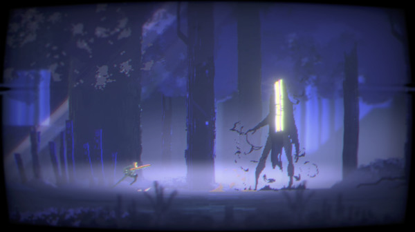 Narita Boy gameplay screenshot