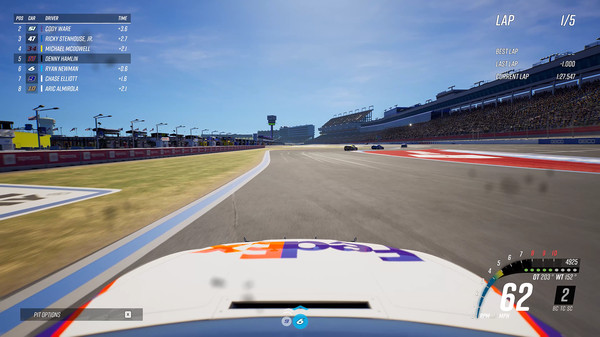 NASCAR 21: Ignition gameplay screenshot