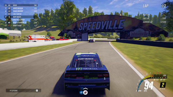 NASCAR 21: Ignition gameplay screenshot