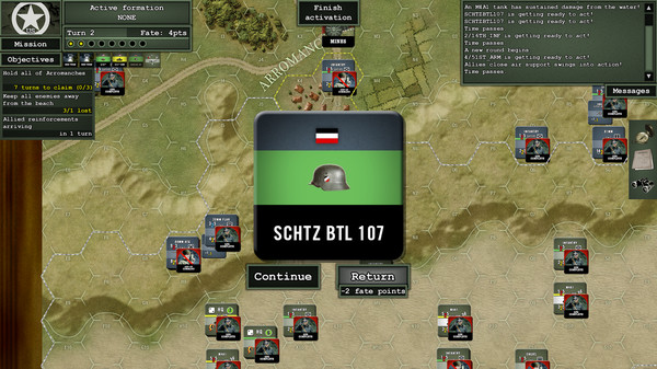 Nations At War Digital Core Game gameplay screenshot
